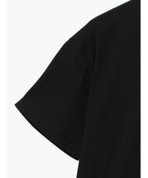 Te chichi マリリンモンローモノクロフォトTシャツ ブラック