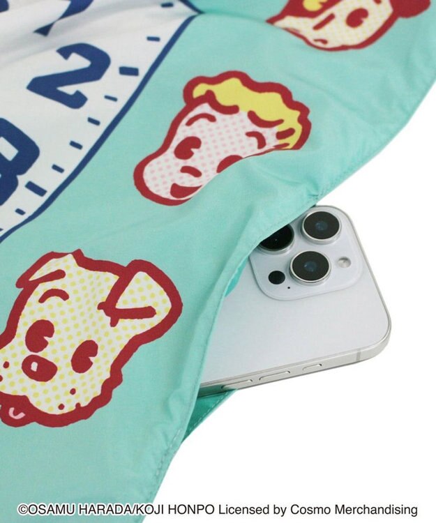 ROOTOTE 6379【スカーフのようなトート】OSAMU GOODS(R)×ROOTOTE タブロー50.オサム-A 03：ミント