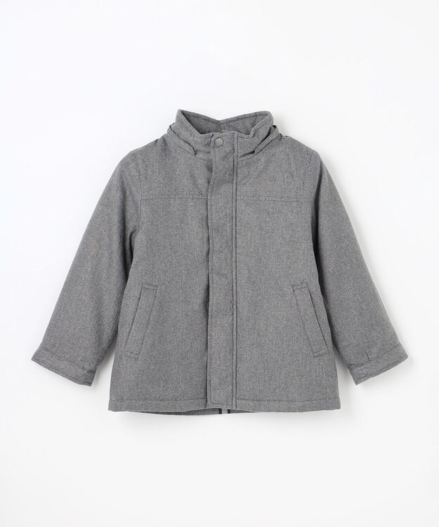 J.PRESS KIDS 【110-130cm】ライナー付き 3WAYコート グレー系
