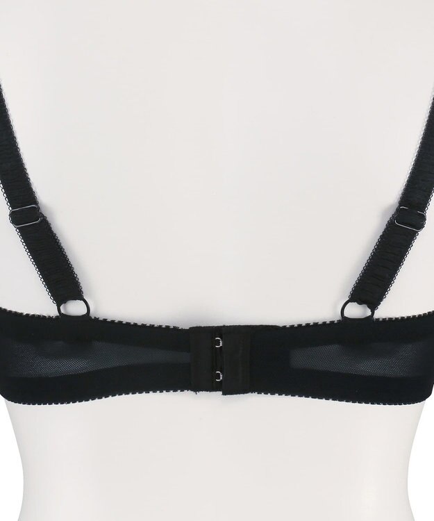 San-ai Resort（三愛水着楽園） 【エレガントコレクション2402】単品ブラEFGカップ 【northerly】 ブラック