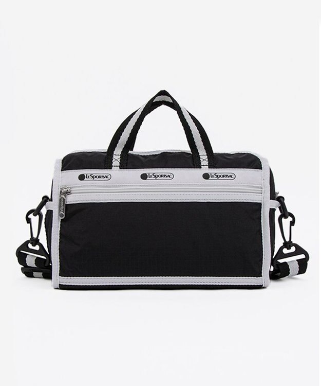 LeSportsac MINI DUFFEL CROSSBODY/スペクテイターブラック スペクテイターブラック