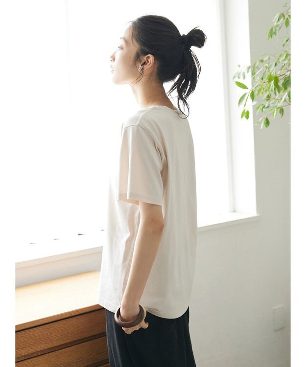 CRAFT STANDARD BOUTIQUE 【ＵＶカット】ＦＡＶＯＲＩＳＥ　ＴＥＥ Ivory