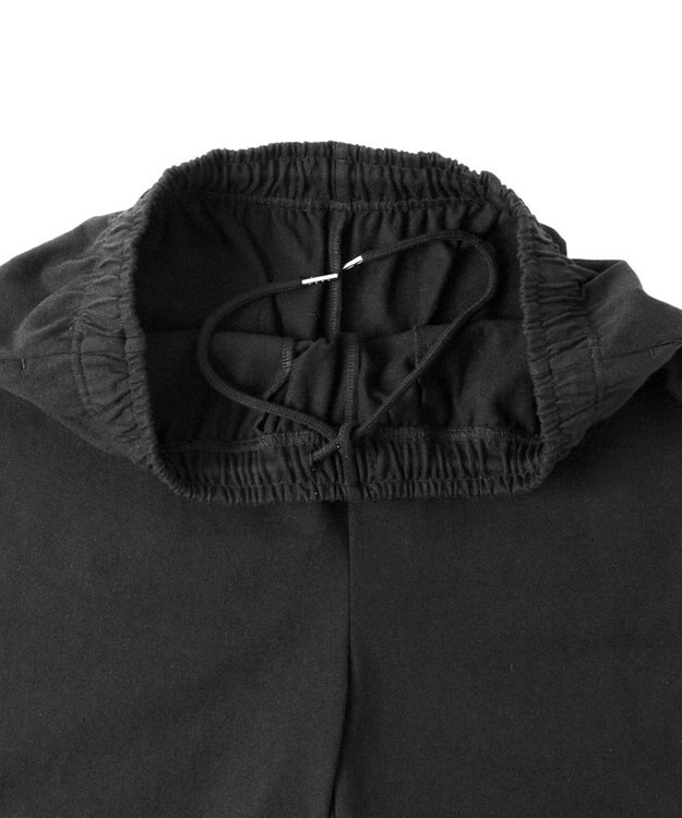 WEGO 【ウエストゴム】ヘビーウェイトカットイージーショーツ スミクロ