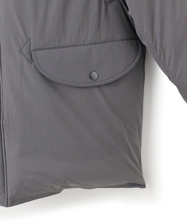 UNFILO MENS 【男女兼用】ウォーム ライトムーブ ミリタリーアウター  [24年秋冬商品] グレー