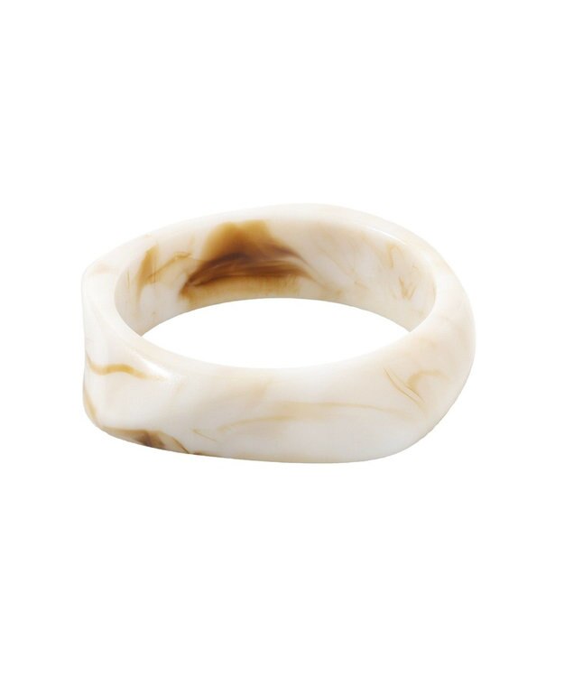 YECCA VECCA マーブルバングル Ivory