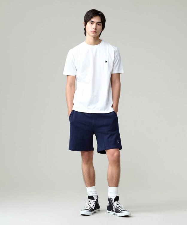 J.PRESS MEN UNISEXで着られるアイコニックな1着【WEB限定】バックブル Ｔシャツ ホワイト系