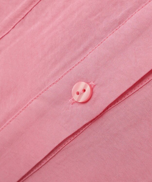 earth music&ecology Ｗポケットシャツ Pink