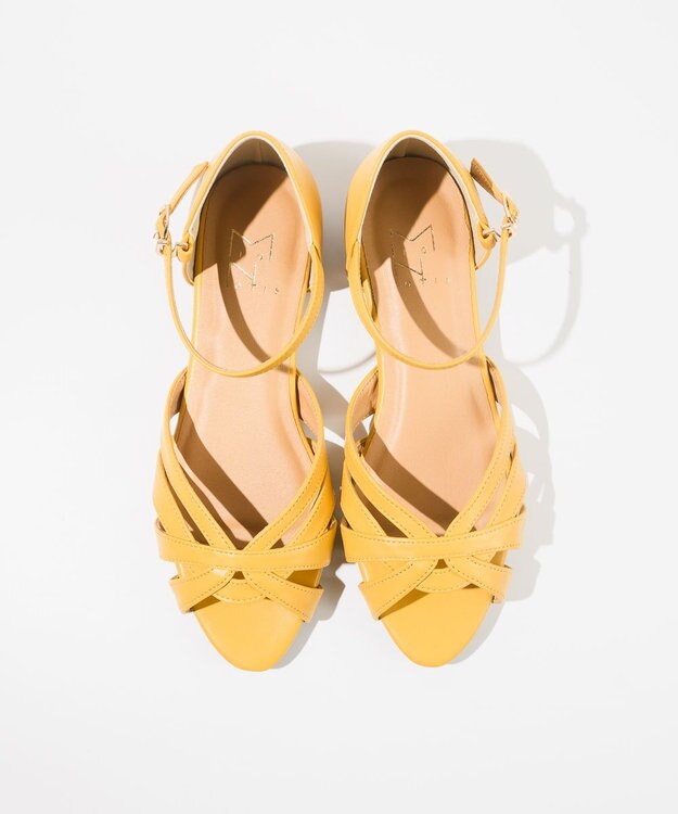 BONTRE 【MIONOTIS/ミオノティス】ストラップ付グルカ風サンダル/783B マスタード