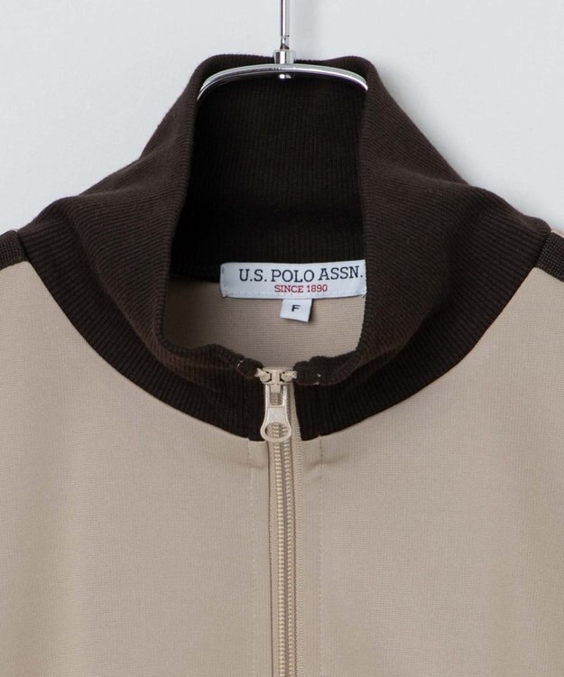 WEGO 【ユニセックス着用ITEM/追加カラー】U.S. POLO ASSN.ライントラックジャケット ベージュ