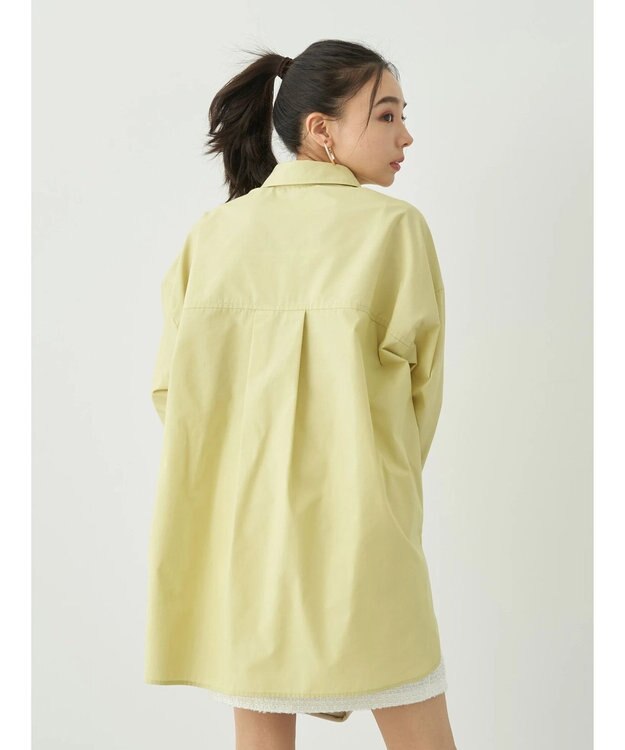 earth music&ecology ボーイズライクシャツ Yellow