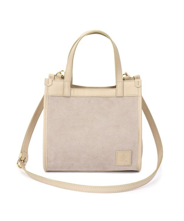 Regalo Felice 【水に強いスエード調素材 / 2way】ショルダー / REGALO LBE(ピンクベージュ×ベージュ)