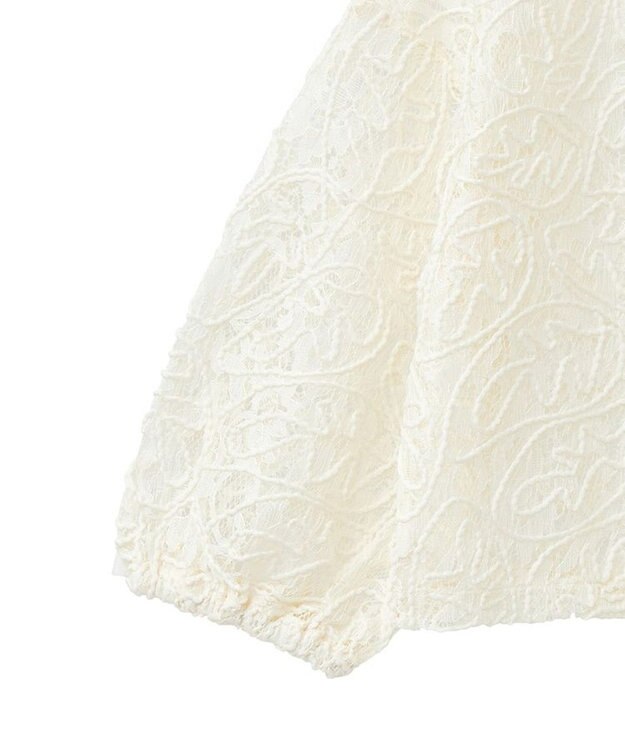 Green Parks ２ＷＡＹ　コードレースブラウス Ivory