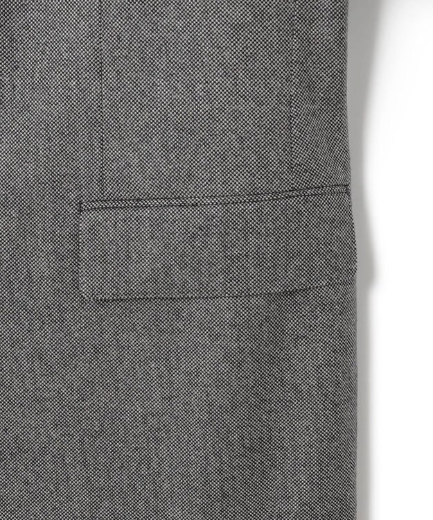 J.PRESS MEN 【定番 / セットアップ対応】マナードシルクホームスパン ジャケット ライトグレー系