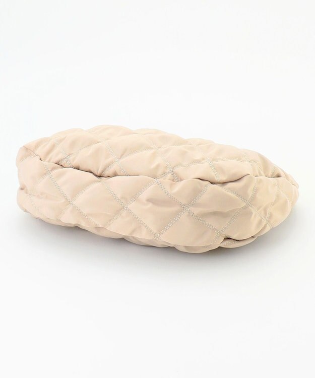 ANY キルティングショルダーバッグ ベージュ