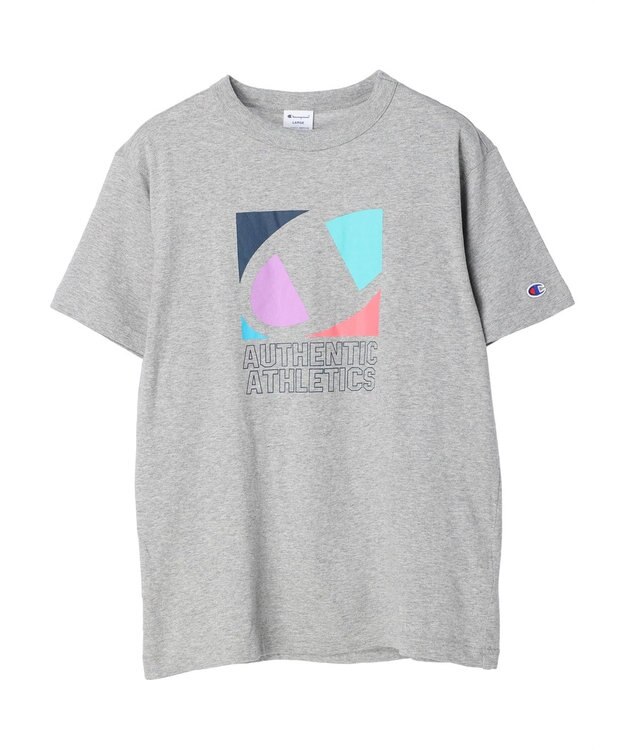 Green Parks ■Ｃｈａｍｐｉｏｎ　ロゴｐｔＴシャツ Off White