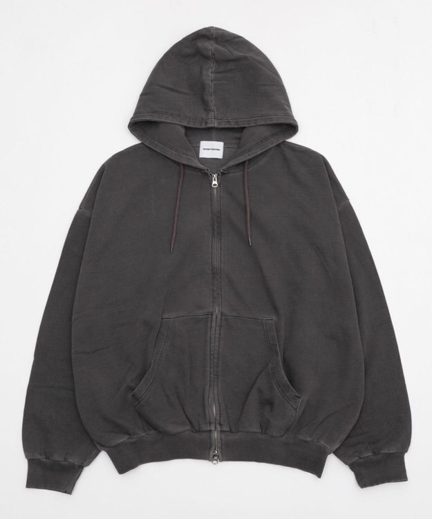 WEGO 【ユニセックス着用ITEM】バルーンBIGダブルZIPパーカー ブラックその他