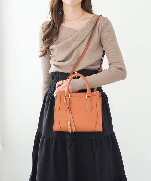 ACE BAGS & LUGGAGE Jewelna Rose クロフォード ハンドバッグ 本革 11921 ジュエルナローズ ショルダーバッグ 2way 【新色】ラスティキャメル