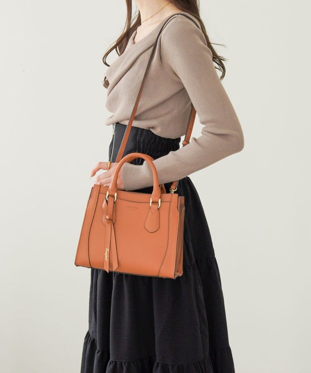 ACE BAGS & LUGGAGE Jewelna Rose クロフォード ハンドバッグ 本革 11921 ジュエルナローズ ショルダーバッグ 2way 【新色】ラスティキャメル