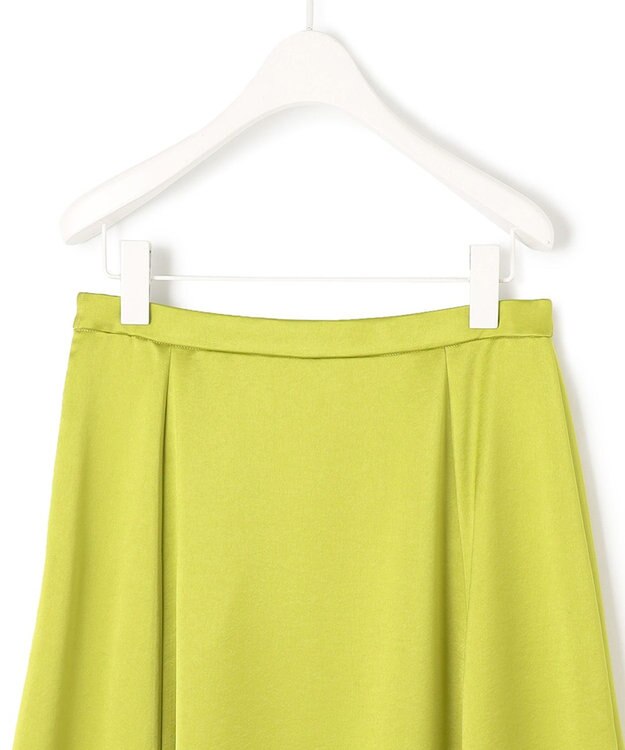 ICB 【洗える】 ヴィンテージヘビーサテン スカート ペア―系