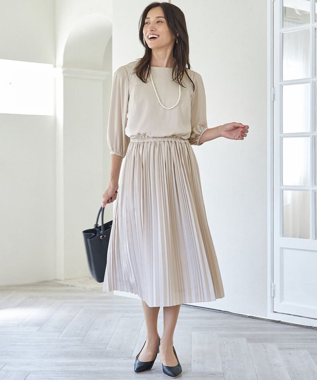 ANY ローヒールパンプス ブラック