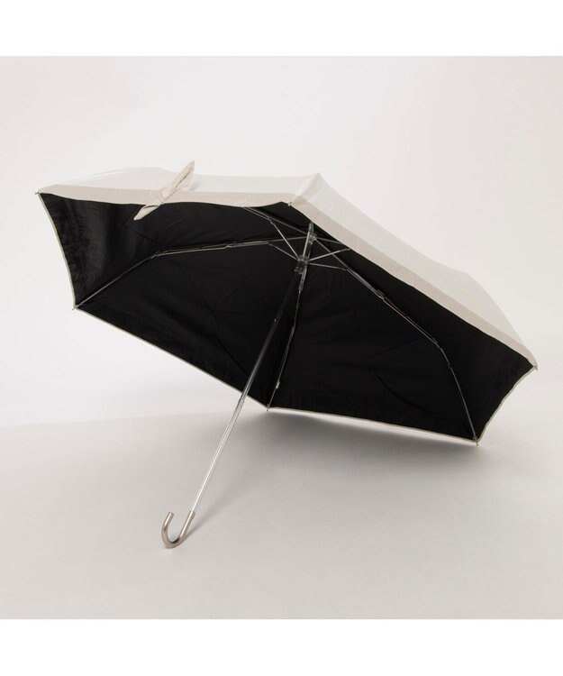 UNBILLION カシュネ cachenez / PUビッグリボン3段折りたたみ傘 ホワイト