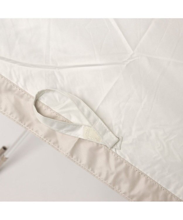 UNBILLION カシュネ cachenez / PUビッグリボン3段折りたたみ傘 ホワイト