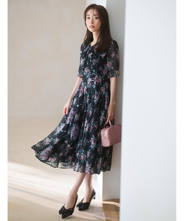 TOCCA RIBBON KNOT PUMPS パンプス ブラック系