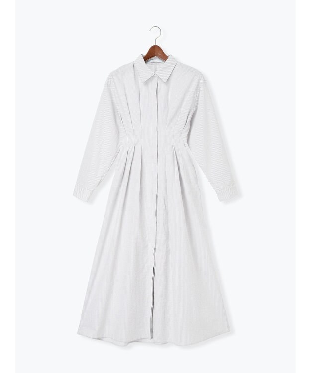 Te chichi サッカーウエストシェイプワンピース グレー