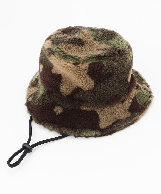 JOSEPH ABBOUD MOUNTAIN カモフラージュフリースハット カーキ系7