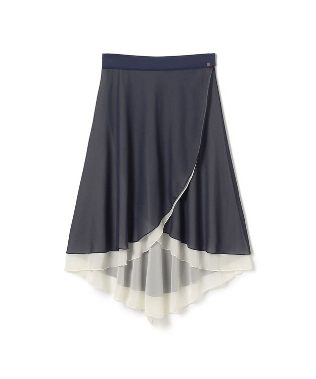 Chacott 【AKANE TAKADA】リハーサルスカート ネイビー