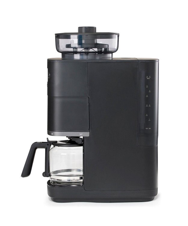 YAMATO テーブル＆キッチン 【siroca】コーン式全自動コーヒーメーカー カフェばこPRO   ブラック  CM-6C261(K) ブラック