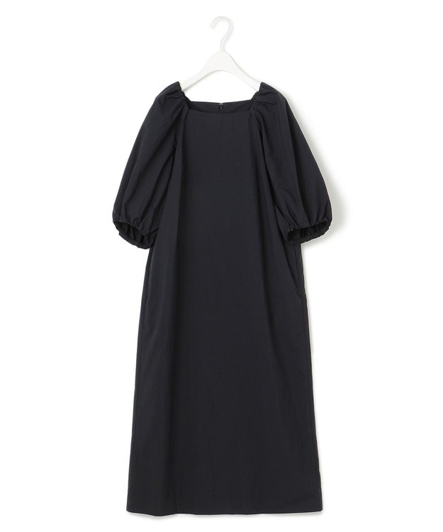 ICB 【洗える】 プルーフナイロンタフタ ワンピース ブラック系