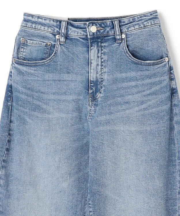 UNFILO 【UNFILO DENIM】バレルレッグデニム ウォッシュブルー