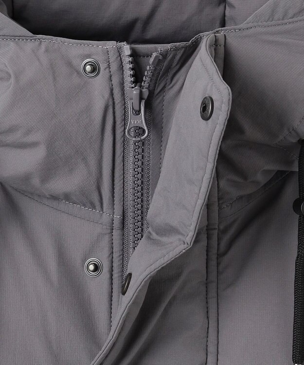 UNFILO MENS 【男女兼用】ウォーム ライトムーブ ミリタリーアウター  [24年秋冬商品] グレー