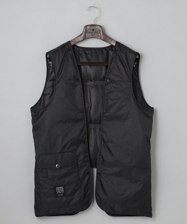 GOTAIRIKU 【GOTAIRIKUコートに取付可能】別売りダウンライナー(22年モデル) ブラック系