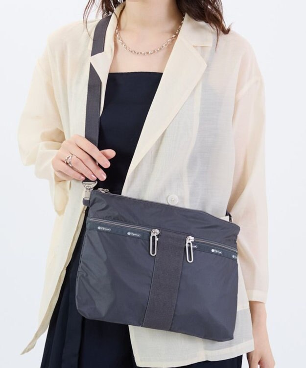 LeSportsac POUCH CROSSBODY/シャドウグレーC シャドウグレーC