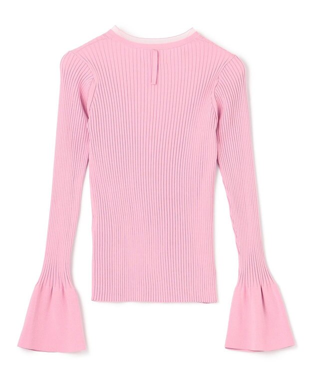 BEIGE， HANNA / リブニットトップス Pink