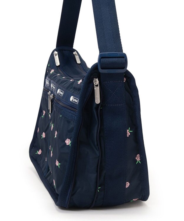 LeSportsac DELUXE EVERYDAY BAG/ピンクローズエンブロイダリー ピンクローズエンブロイダリー