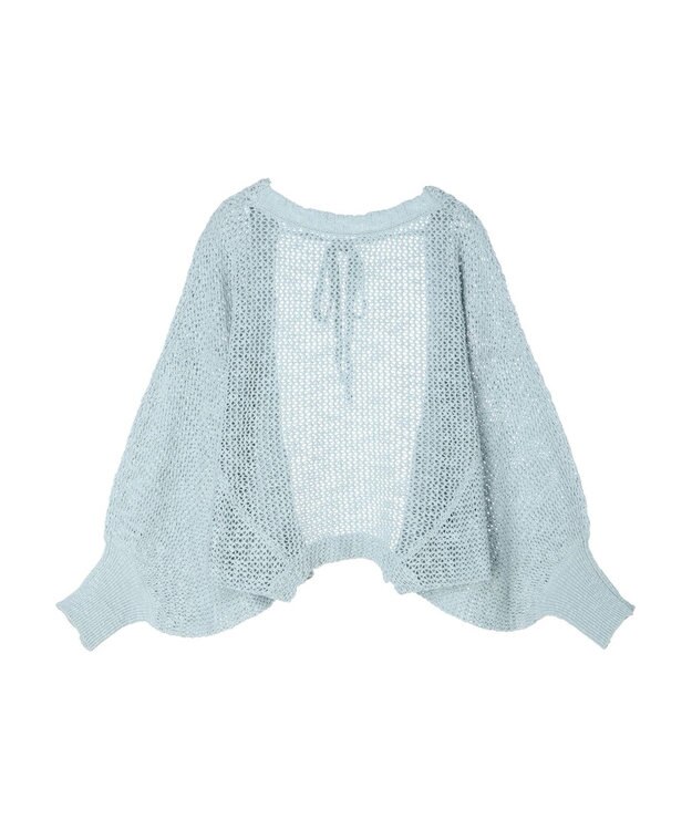 Green Parks ２ｗａｙ　スラブボレロカーディガン Mint Green