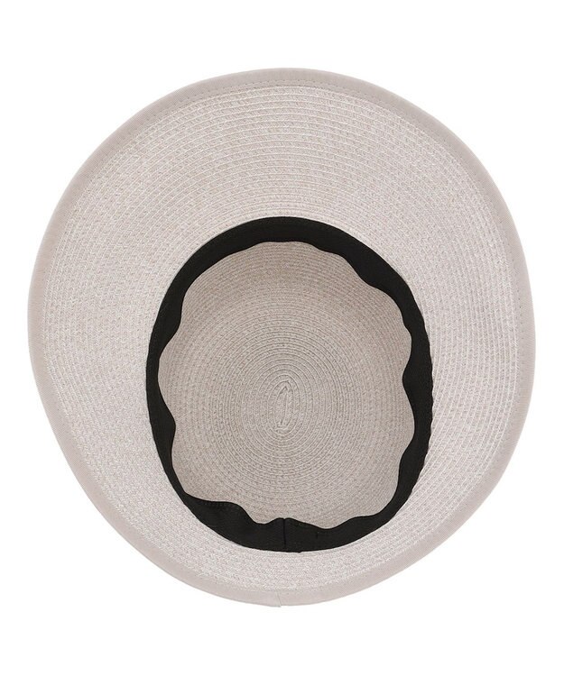 TOCCA 【サイズ調整可】HALF BRIM RIBBON HAT ブレードハット グレージュ系