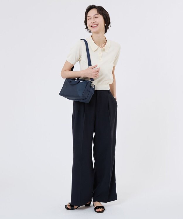 LeSportsac SMALL UPTOWN SATCHEL/ダークブルーC ダークブルーC