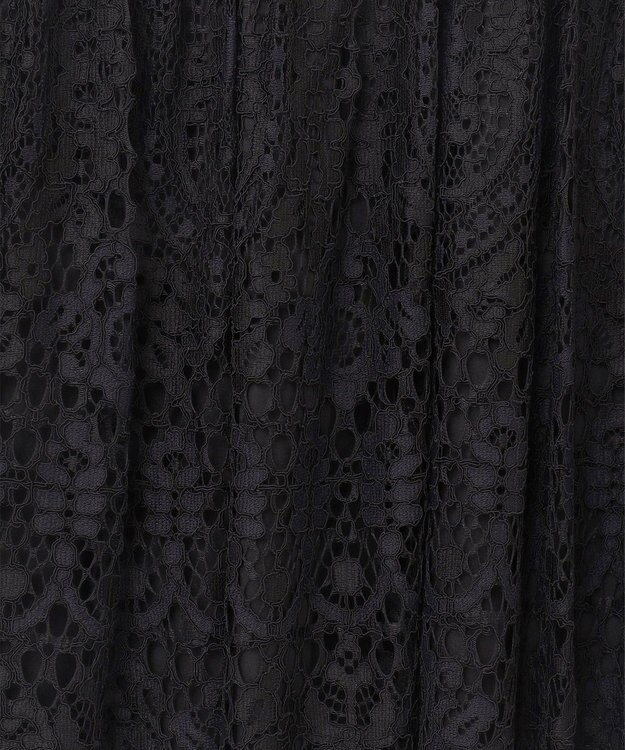 GRACE CONTINENTAL レースボウタイワンピース ブラック