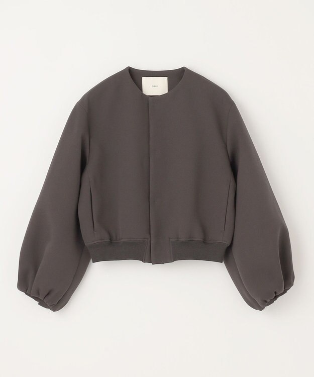 NAVE 【Nave】トリプルクロス  ショートジャケット チャコール系