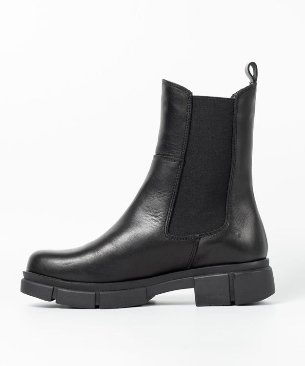 BONTRE 【BONTRE/ボントレ】ミドルサイドゴアブーツ ブラック