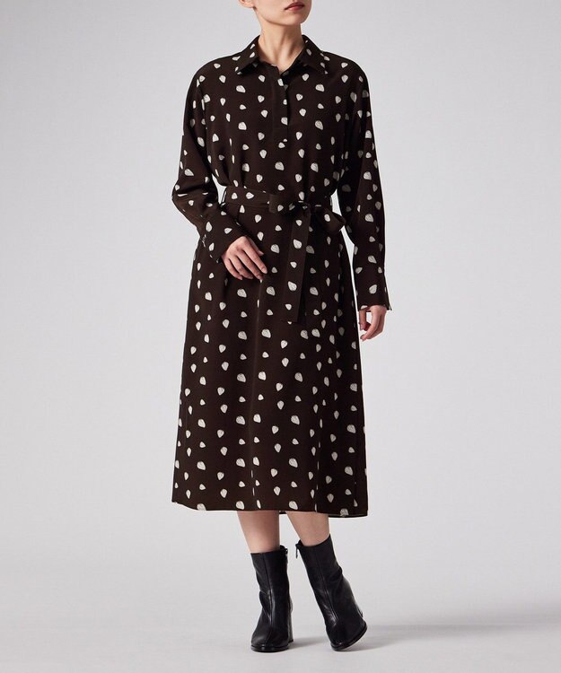 Paul Smith Graphic Strawberry ワンピース ブラウン