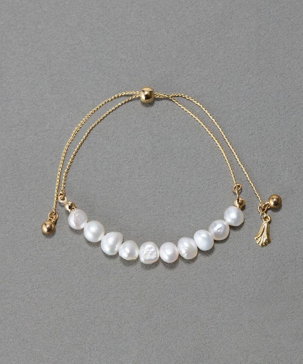 Phoebe フレッシュウォーターパールブレスレット　ゴールド/淡水パール ゴールド
