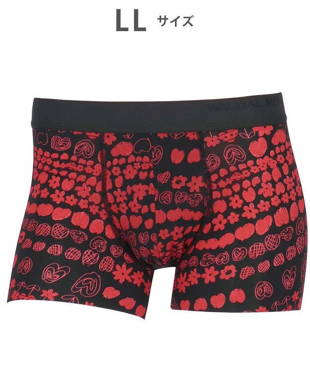 WACOAL MEN WACOAL MEN ボクサーパンツ 【気持ちいいパンツ】 動いてもズレにくい フロントの安定性・快適性 前閉じ 下着 メンズ WT3439 /ワコールメン レッド系