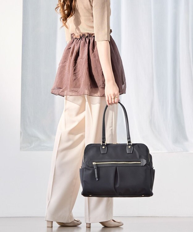 ACE BAGS & LUGGAGE ace. ラポルテム トートバッグ 3気室 A4 13.3インチPC収納 16L 68523 エース ブラック