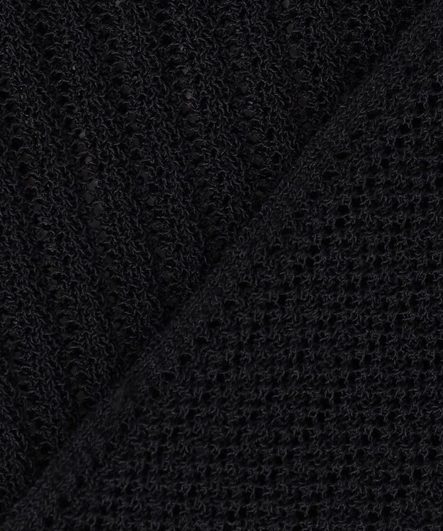 組曲 L 【先行予約・前後着用可】レーシーニット カーディガン ブラック系