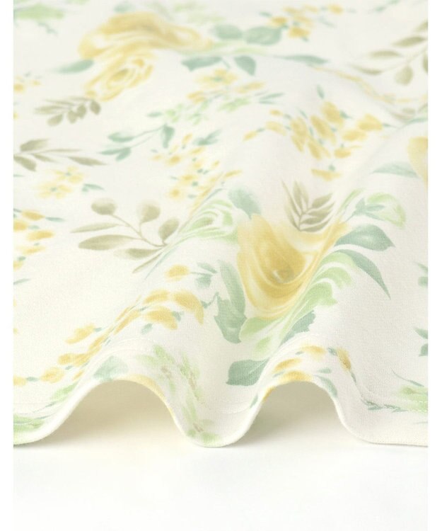 Wing パジャマ 長袖 長ズボン 綿混(本体) あったか レディース EP6016 ウイング／ワコール クリーム